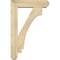 Ekena Millwork Imperial Craftsman Rough Sawn Bracket w/ Offset Brace, Douglas Fir, 6"W x 22"D x 34"H BKT0604X22X34IMP04RDF - alternate 3